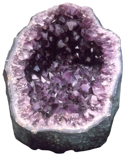 Raw amethyst stone