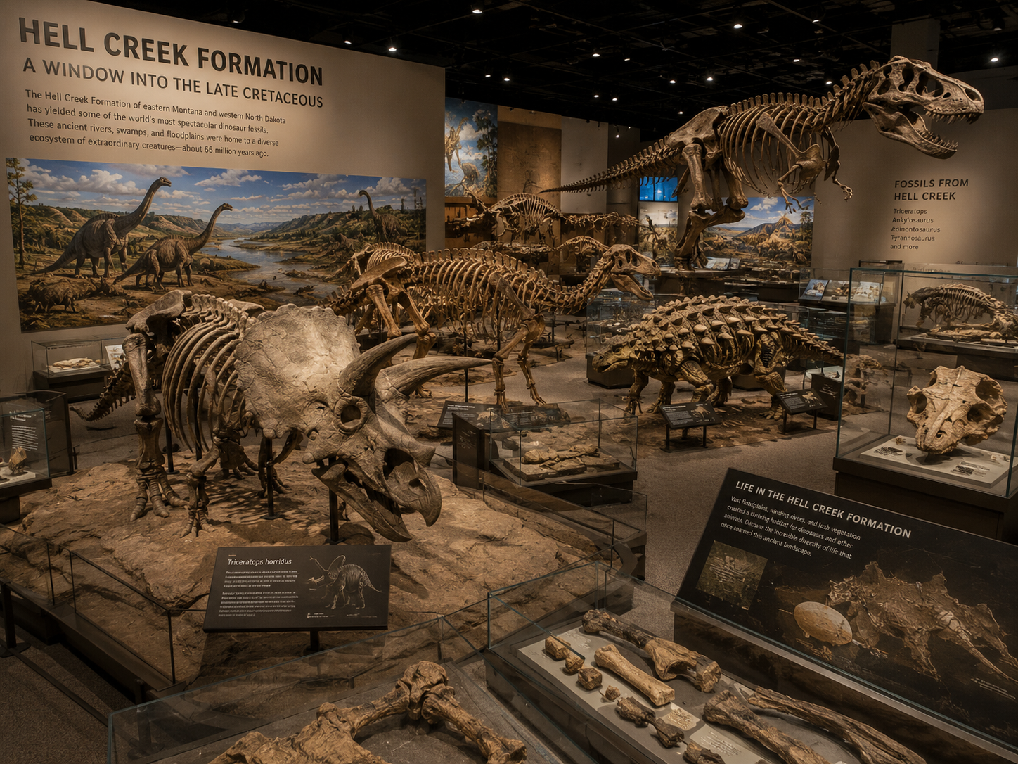 Hell Creek fossil specimen