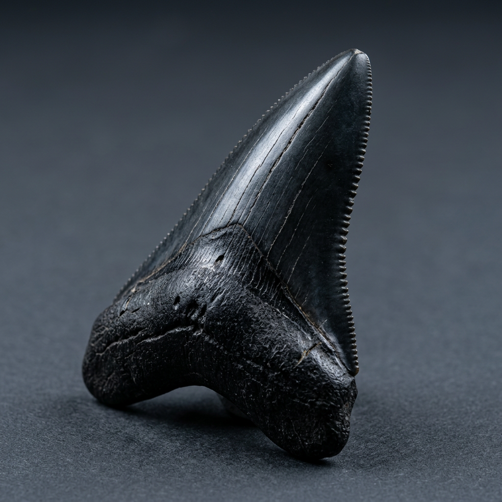 Megalodon tooth accent image